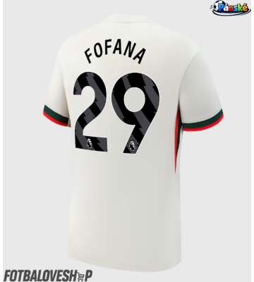 Chelsea Wesley Fofana #29 Venkovní Dres 2025-26 Krátký Rukáv
